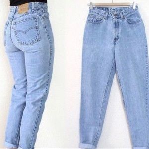 90’s vintage mom jeans red tab 512 Levi’s